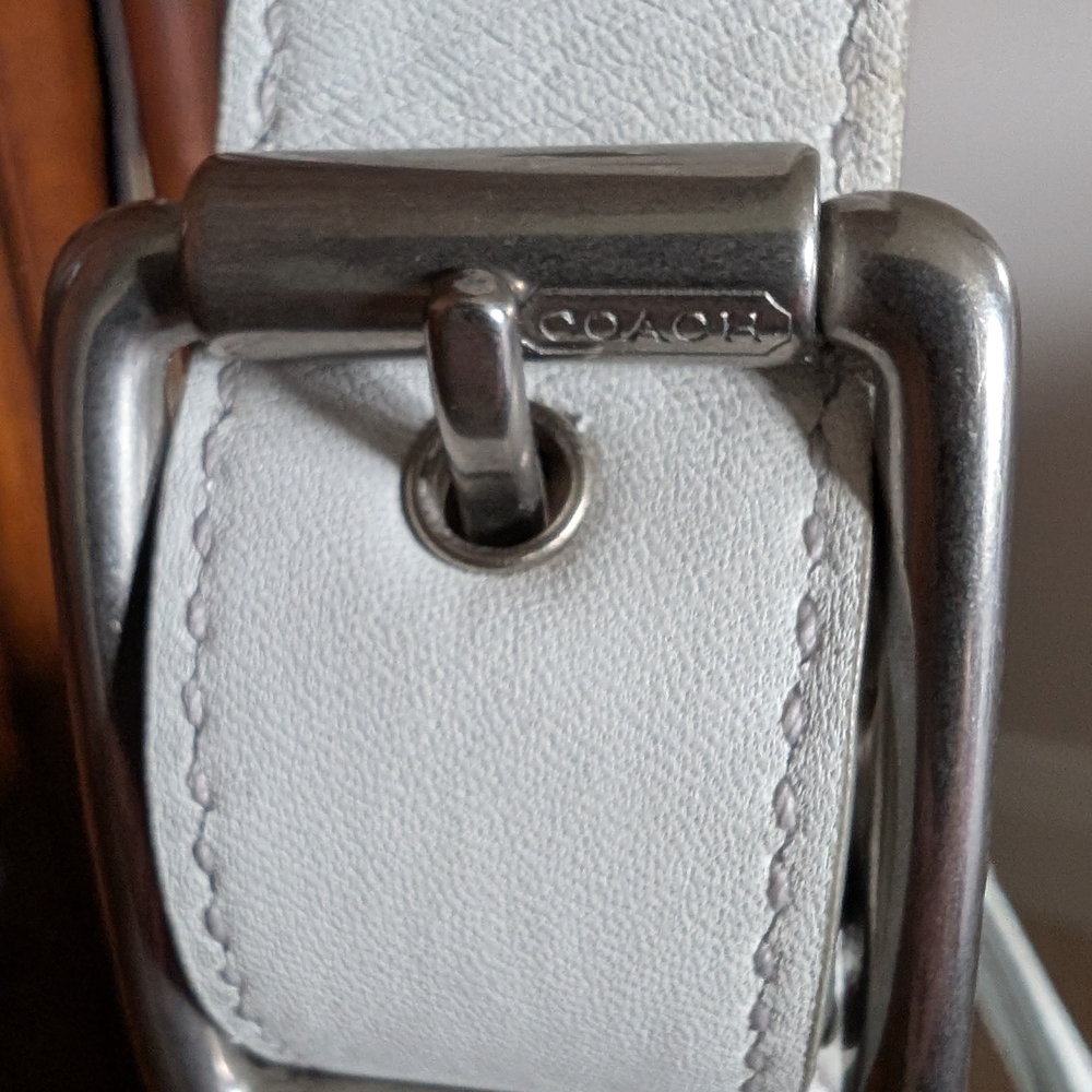 Coach Small Leather Shoulder Bag - Picture 10 of 17